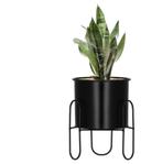 bloempotjes - met houder - bloemen - Plant - Planten - € 1,-, Tuin en Terras, Bloempotten, Rond, Nieuw, Metaal, Tuin