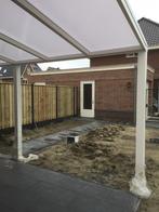 overkapping afdak prieel veranda 560 breed 250 diep gedemont, Tuin en Terras, Overkappingen, Veranda, Ophalen of Verzenden, Zo goed als nieuw