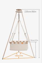 Tweelingwieg Hussh Cradles met standaard, Kinderen en Baby's, Babywiegjes en Ledikanten, Ophalen, Zo goed als nieuw, Wieg