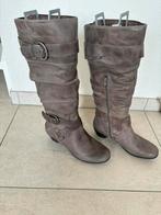Dameslaarzen merk pikolinos maat 38 kleur taupe echt leer, Hoge laarzen, Bruin, Nieuw, Ophalen of Verzenden