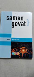Samengevat Scheikunde HAVO - 2022, Scheikunde, HAVO, Ophalen of Verzenden, Onbekend