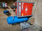 Shamal compressor, Doe-het-zelf en Verbouw, Compressors, 100 liter of meer, Ophalen of Verzenden, Geluidgedempt, Gebruikt