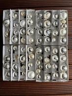 Zilverkleurige vintage kerstballen - 69 stuks, Diversen, Kerst, Ophalen, Gebruikt