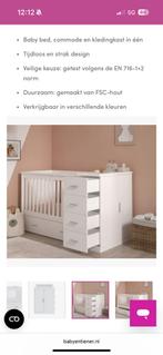 Ledikant en commode combi, Kinderen en Baby's, Kinderkamer | Complete kinderkamers, Ophalen, Zo goed als nieuw, Jongetje of Meisje