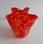 Vaasje, Ophalen of Verzenden, Minder dan 50 cm, Rood, Glas