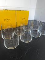 Iittalla waterglazen essence 35cl 8stuks, Antiek en Kunst, Antiek | Glas en Kristal, Ophalen of Verzenden
