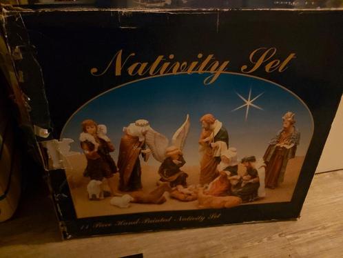 Kerstgroep kerststal nativity, Diversen, Kerst, Zo goed als nieuw, Ophalen of Verzenden