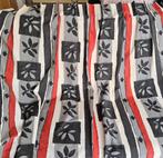 2 Gordijnen van 252 cm hoog en resp. 132 cm en 80 cm breed, 100 tot 150 cm, 200 cm of meer, Ophalen of Verzenden, Zo goed als nieuw