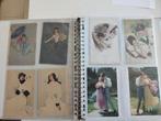 Album met 100 art deco ansichtkaarten oa illustraties, Verzamelen, Ansichtkaarten | Themakaarten, Ophalen of Verzenden, 1920 tot 1940
