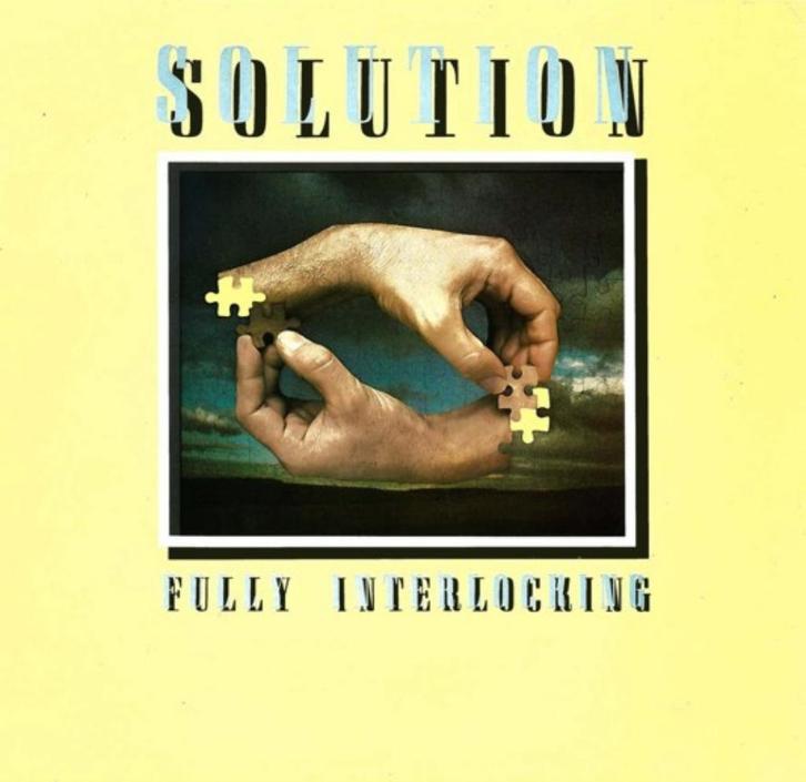 LP - Solution (4) ‎– Fully Interlocking, Cd's en Dvd's, Vinyl | Jazz en Blues, Gebruikt, Jazz, 1960 tot 1980, 12 inch, Ophalen of Verzenden