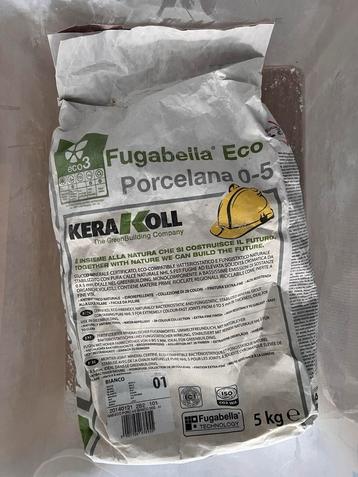 Kerakoll Fugabella Porcelana 0-5 wit  5 kg beschikbaar voor biedingen