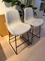 Set van 2 moderne barstoelen / eetkamerstoelen van Nolon, Twee, Ophalen of Verzenden, Zo goed als nieuw, Metaal