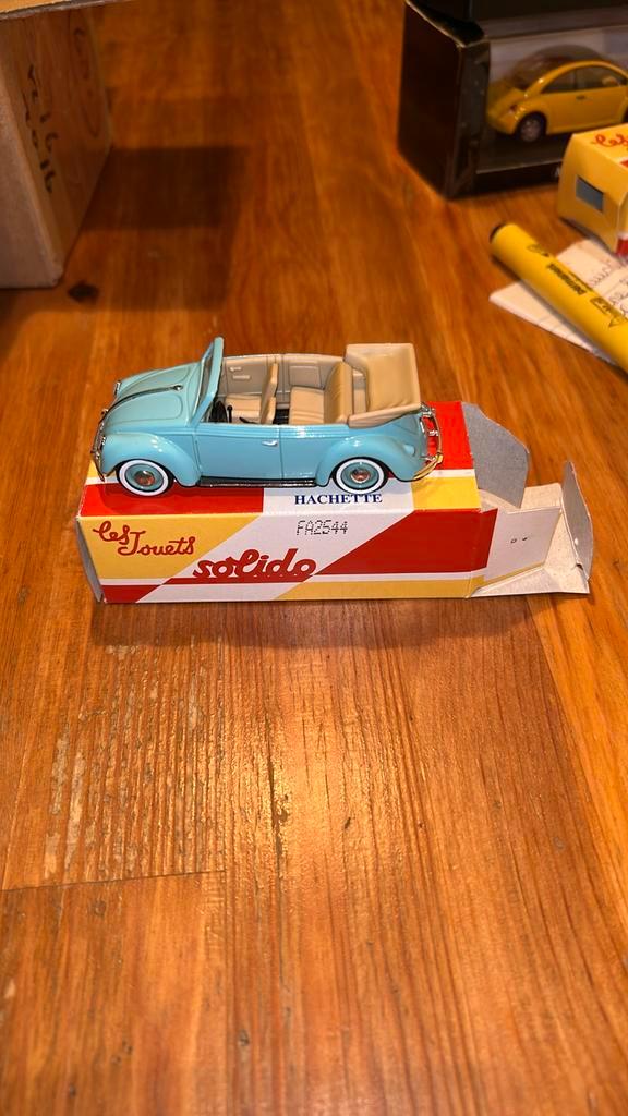 Solido VW Coccinelle 1:43, Hobby en Vrije tijd, Modelauto's | 1:43, Zo goed als nieuw, Auto, Solido, Verzenden