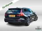 Volvo V60 2.0 T4 (191 PK) 2e-Eig. & Dealer-Onderh BOVAG-Gara, 12 maanden, Zwart, Origineel Nederlands, 1603 kg