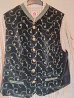 Trachten gilet top velours oktoberfeest, Ophalen, Zo goed als nieuw, Maat 42/44 (L), Carnaval