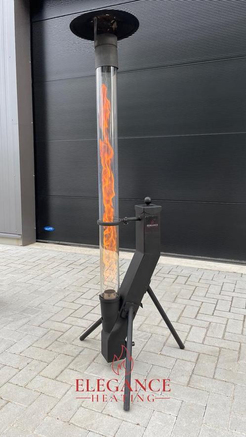 Pelletkachel terrasverwarmer heater veranda pellet kachel, Tuin en Terras, Tuinhaarden, Nieuw, Ophalen of Verzenden