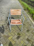 Terras stoelen gietijzer/hout 18x, Tuin en Terras, Tuinstoelen, Ophalen of Verzenden, Zo goed als nieuw, Hout