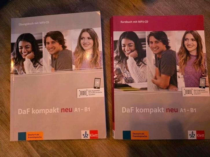Duits Cursusboek DaF kompakt neu A1-B1 + CD-ROM (2023), Boeken, Studieboeken en Cursussen, Nieuw, Niet van toepassing, Ophalen of Verzenden