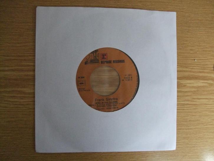 FRANK SINATRA   LET ME TRY AGAIN / SEND IN THE CLOWNS, Cd's en Dvd's, Vinyl Singles, Zo goed als nieuw, Single, Pop, 7 inch, Ophalen of Verzenden