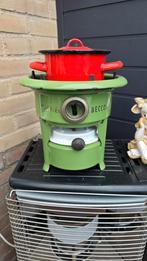 Pigineel Becco Petroleumstel met Emaille Pan, Ophalen