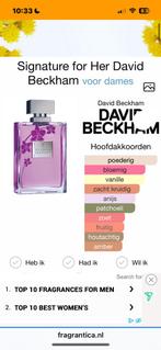 Beckham - signature for her 75ml edt ~ nieuw, Ophalen of Verzenden, Nieuw