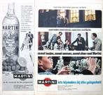 8 vintage reclames Martini drank 1962-1967 Iets bijzonder, Verzamelen, Merken en Reclamevoorwerpen, Ophalen of Verzenden, Gebruikt