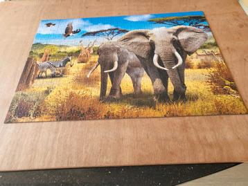 Puzzel jumbo 500 stukjes  beschikbaar voor biedingen