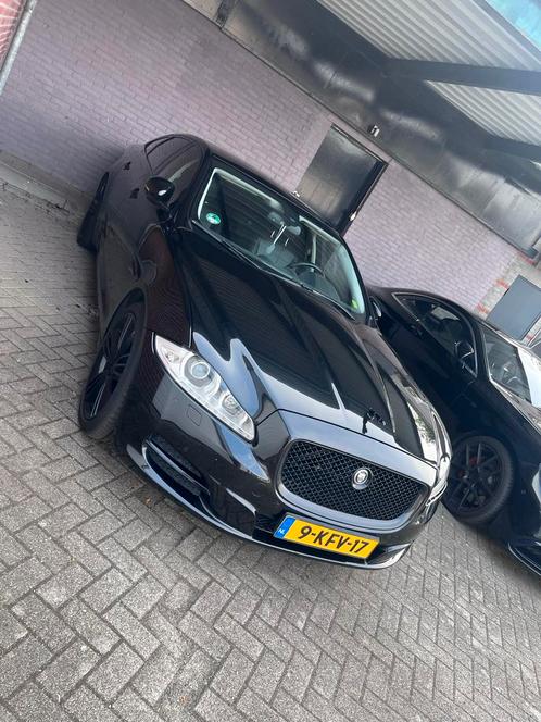 Jaguar XJ 3.0 V6 D Aut6 2012 Zwart, Auto's, Jaguar, Bedrijf, XJ, ABS, Achteruitrijcamera, Adaptieve lichten, Adaptive Cruise Control