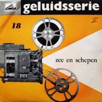 Single 45 toeren. Zee en schepen   Geluidsserie 18  beschikbaar voor biedingen