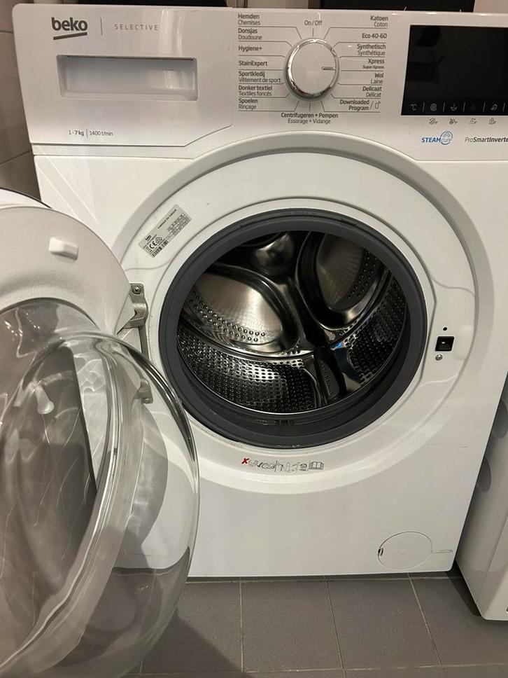 Beko Selective Wasmachine, Witgoed en Apparatuur, Wasmachines, Gebruikt, Voorlader, 6 tot 8 kg, 85 tot 90 cm, 1200 tot 1600 toeren