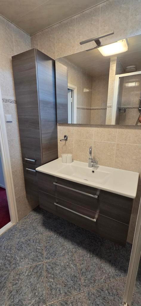 Badkamermeubels en designradiator, Huis en Inrichting, Badkamer | Badkamermeubels, Zo goed als nieuw, Overige typen, Minder dan 100 cm
