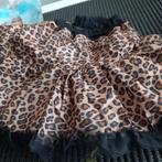 Nieuw panter rokje maat S/M nu, Maat 38/40 (M), Carnaval, Nieuw, Ophalen of Verzenden