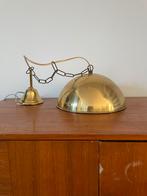 Messing bolle hanglamp, Huis en Inrichting, Lampen | Hanglampen, Ophalen, Minder dan 50 cm