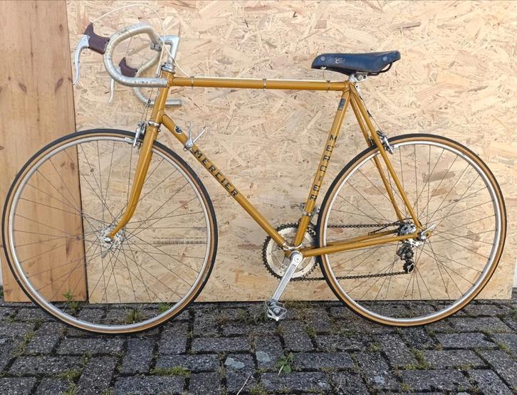 Originele Mercier racefiets - Reynolds frame, Shimano 600,, Fietsen en Brommers, Fietsen | Oldtimers, 55 tot 59 cm, Ophalen of Verzenden