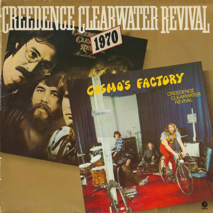 lp,Creedence Clearwater Revival –Cosmo's Factory & pendulum, Cd's en Dvd's, Vinyl | Rock, Gebruikt, Poprock, 12 inch, Ophalen of Verzenden