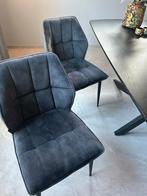 Eetkamerstoelen 4x De Bommel, Huis en Inrichting, Ophalen, Zo goed als nieuw, Grijs, Vier