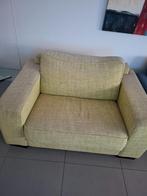 Fauteuil love seat anderhalfzit, Ophalen, Gebruikt, Stof, 75 tot 100 cm