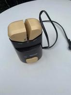 Vintage electrische messenslijper, Huis en Inrichting, Keuken | Keukenbenodigdheden, Ophalen of Verzenden, Gebruikt