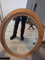 Grote ovale grenen spiegel, Huis en Inrichting, Ophalen, Minder dan 50 cm, Zo goed als nieuw, Minder dan 100 cm