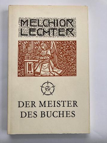 Boek - typografie - Melchior Lechter - Duitstalig beschikbaar voor biedingen