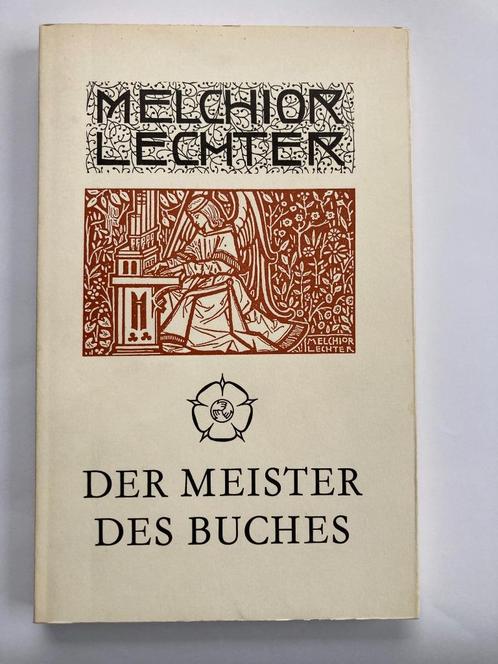 Boek - typografie - Melchior Lechter - Duitstalig, Boeken, Kunst en Cultuur | Fotografie en Design, Zo goed als nieuw, Fotografen