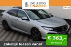 Honda Civic 1.5 i-VTEC 182PK Sport Pano LED LUX € 21.945,0, Auto's, Stof, 1498 cc, 4 cilinders, Origineel Nederlands