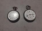 Antiek 800 zilveren zakhorloge Zwitsers, loopt niet, Sieraden, Tassen en Uiterlijk, Antieke sieraden, Ophalen of Verzenden, Zilver