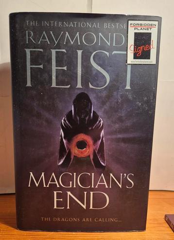Raymond E Feist MAGICIAN'S END Gesigneerd  beschikbaar voor biedingen
