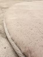 Brinker faux fur rond vloerkleed fluffy antraciet 80x80cm, Huis en Inrichting, Stoffering | Tapijten en Kleden, 50 tot 100 cm