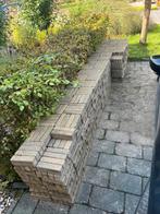 +- 1200 stenen gratis afhalen., Tuin en Terras, Tegels en Klinkers, Ophalen, Gebruikt, Beton, Klinkers