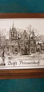 wandtegel delfts prinsenhof, Huis en Inrichting, Woonaccessoires | Schilderijen, Tekeningen en Foto's, Ophalen of Verzenden