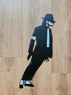 Michael Jackson wanddecoratie - Smooth Criminal - 63cm - RVS, Nieuw, Ophalen of Verzenden