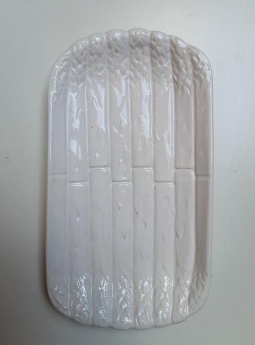 ASPERGESCHAAL VINTAGE, Huis en Inrichting, Keuken | Servies, Zo goed als nieuw, Schaal of Schalen, Overige stijlen, Keramiek, Ophalen of Verzenden