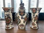 Delfts Polychroom Holland Handwerk vazen set, Ophalen